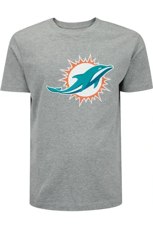 NFL Camiseta do Miami Dolphins New Era Masculina Basic