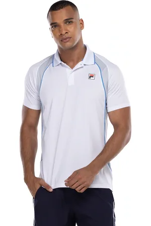 Fila Camisa Polo Masculina Manga Curta Tennis Line