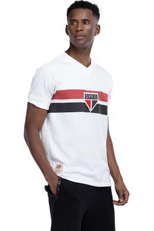 Sao Paulo Camiseta do São Paulo Masculina Retrô 1943