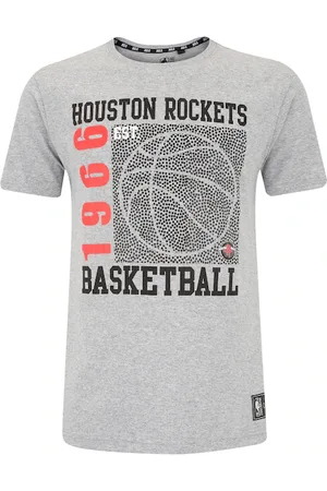 AmazonBasics Camiseta do Houston Rockets Masculina Manga Curta Since Time N0909A