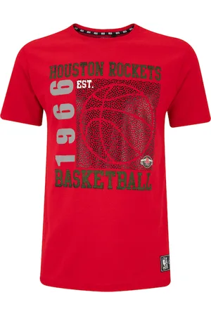 AmazonBasics Camiseta do Houston Rockets Masculina Manga Curta Since Time N0909A