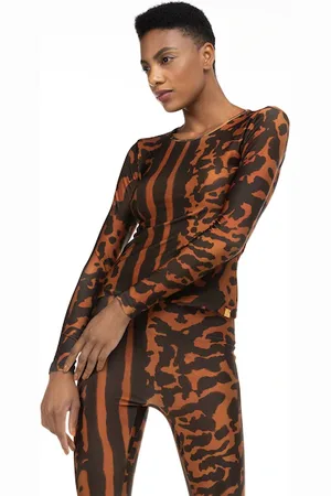 Lauf Camiseta Manga Longa Estampada Lolitta - Feminina