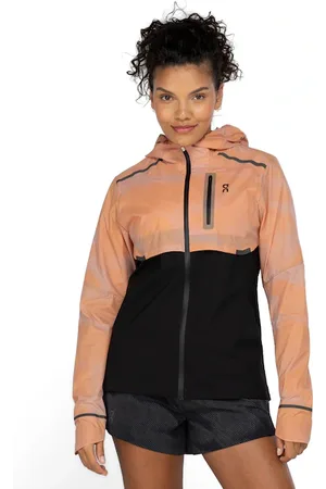 On Running Jaqueta Corta-Vento Feminina Running com Capuz Weather Lumos