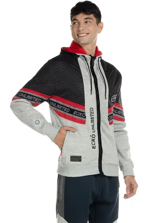 Ecko Blusa de Moletom Masculina com Capuz E810A