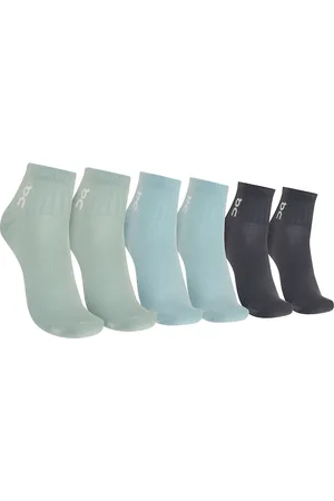 On Running Kit de Meias Running Cano Médio Logo Sock Mid Adulto 3 pares