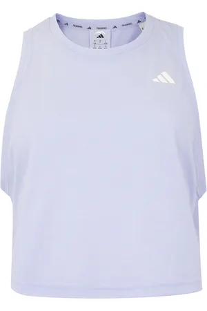 adidas Blusa Cropped Regata Feminina Essentials