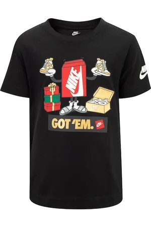 Nike Camiseta Infantil Manga Curta Boxy Got