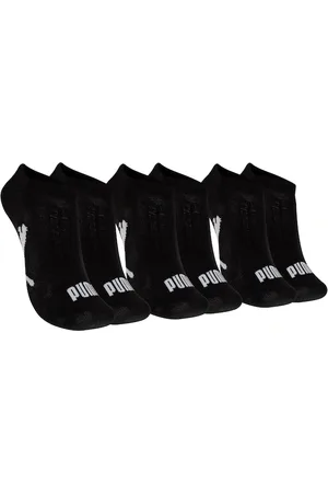 PUMA Kit de Meias Sapatilha Esportiva 3 Pares Tamanho 34 ao 39 Adulto