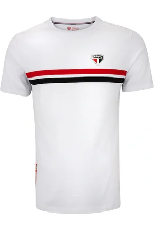 Sao Paulo Camiseta do São Paulo Masculina Manga Curta