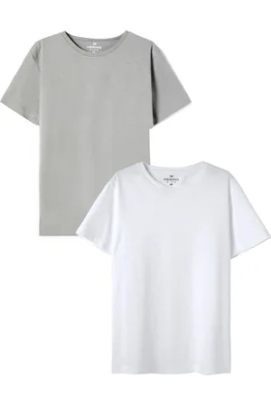 Hering Kit com 2 Camisetas Básica Infantil Unissex Manga Curta Slim