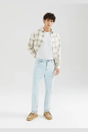 Hering Calça Jeans Masculina Slim Com elastano