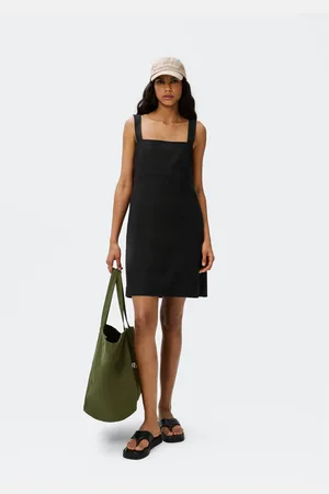 Hering Vestido Curto Decote Quadrado