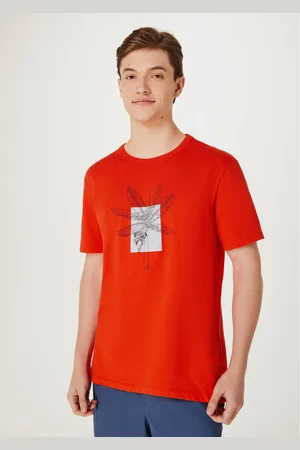 Hering Camiseta Masculina Manga Curta Com Estampa