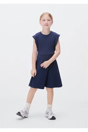 Hering Vestido Curto Infantil Com Babados