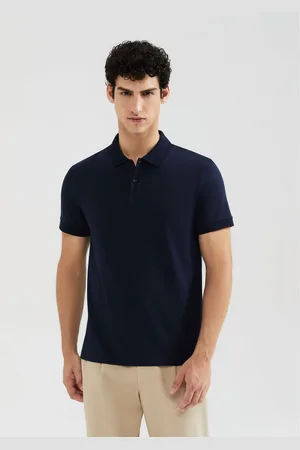 Hering Camisa Polo Básica Masculina Manga Curta Pima