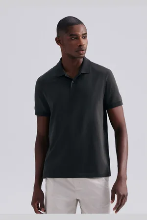 Hering Camisa Polo Básica Masculina Manga Curta Pima