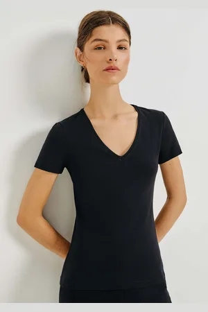 Hering Blusa Básica Feminina Slim Decote V