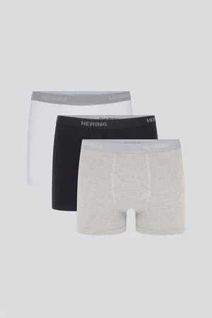 Hering Kit 3 Cuecas Boxer Em Malha