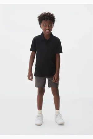 Hering Camisa Polo Infantil Menino Manga Curta Em Piquet