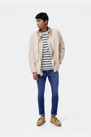 Hering Calça Jeans Básica Masculina Skinny Com Elastano