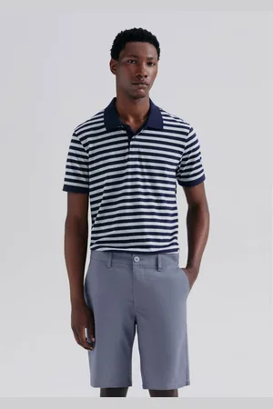Hering Bermuda Básica Masculina Chino Reta Em Sarja
