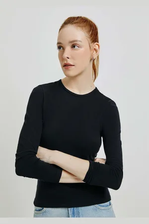 Hering Blusa Básica Feminina Manga Longa Slim