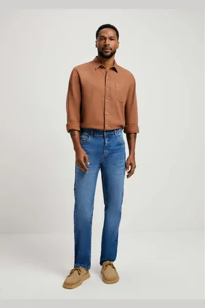 Hering Calça Jeans Básica Masculina Slim