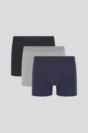 Hering Kit 3 Cuecas Boxer Em Malha