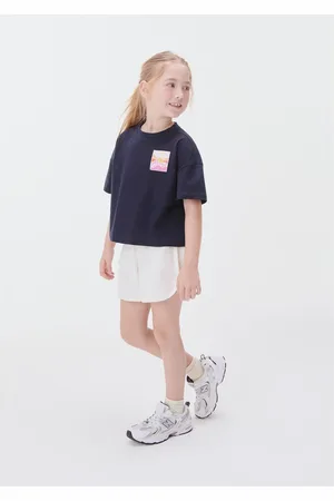 Hering Conjunto Curto Em Moletom Infantil Menina Com Estampa