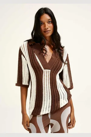 Hering Camisa Polo Oversized Em Tricô Hering + Cosmo