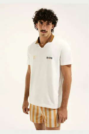 Hering Camisa Polo Relaxed Com Bordado Hering + Cosmo