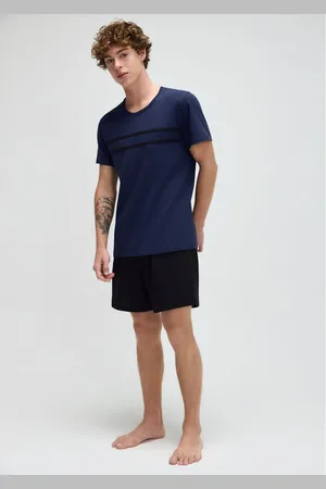 Hering Pijama Curto Masculino Em Algodão