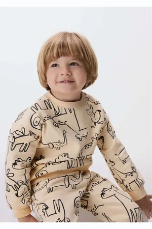 Hering Blusão Infantil Menino Toddler Em Moletom Estampado