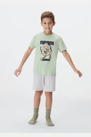 Hering Pijama Infantil Menino Curto Com Estampa