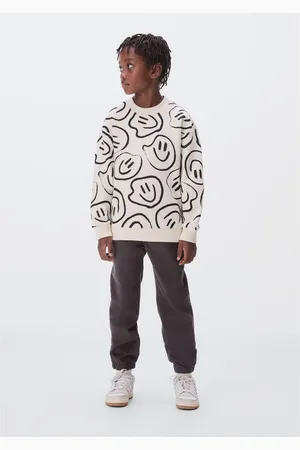 Hering Calça Jogger Infantil Menino Em Moletom Sarjado