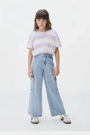 Hering Blusa Cropped Infantil Menina Estampada