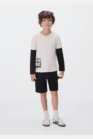 Hering Camisa Com Mangas Sobrepostas Infantil Menino