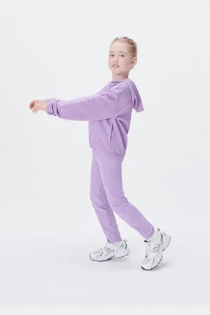 Hering Conjunto Infantil Menina Em Moletom Com Estampa