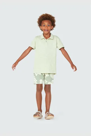 Hering Polo Infantil Menino Em Malha Flamê