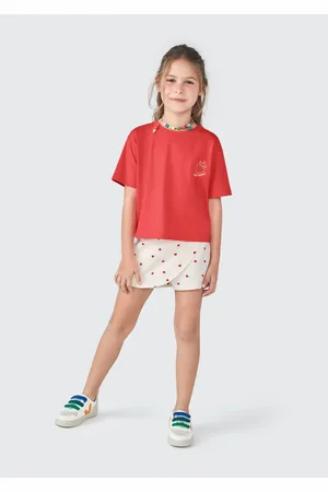 Hering Conjunto Curto Infantil Menina