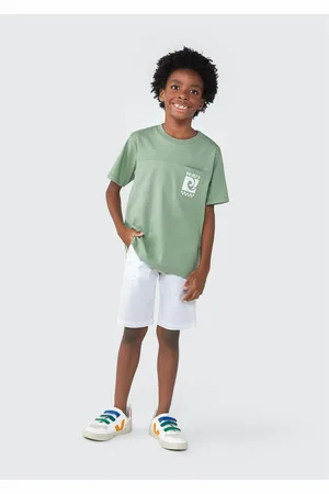 Hering Camiseta Infantil Menino Oversized