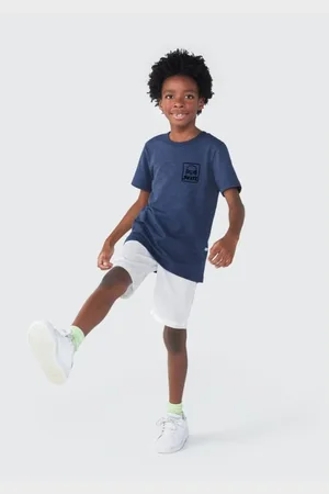 Hering Bermuda Básica Infantil Menino Em Sarja