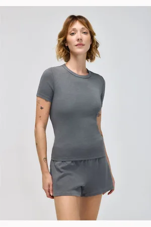 Hering Blusa Feminina Em Ribana Estonada