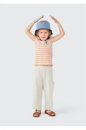 Hering Calça Infantil Menina Toddler Wide Leg