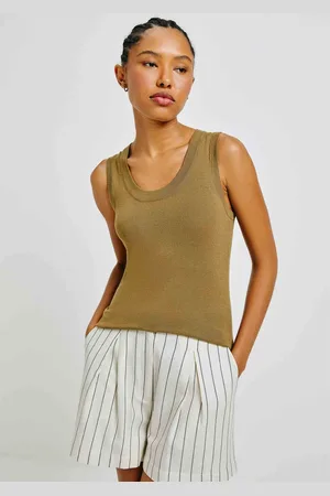 Hering Regata Feminina Slim Decote U Em Tricô De Viscose