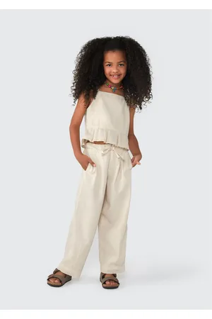 Hering Calça Infantil Menina Slouchy Em Sarja