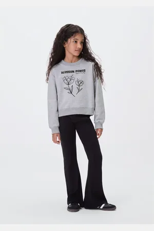 Hering Conjunto Infantil Menina Em Moletom E Ribana