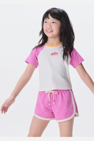 Hering Blusa Cropped Infantil Menina Em Ribana
