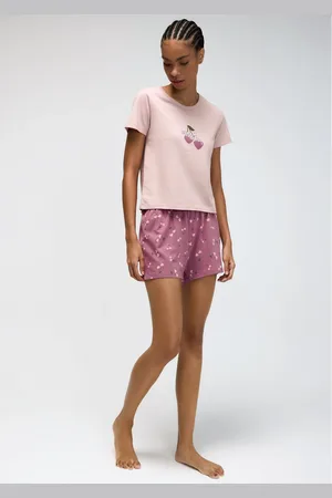 Hering Pijama Curto Feminino Com Estampa