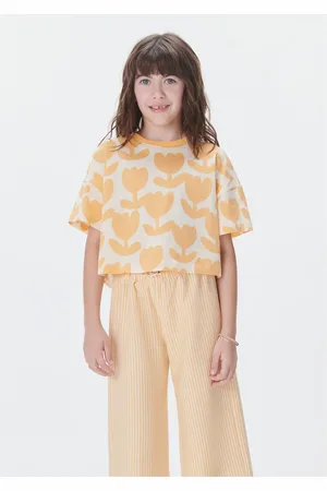 Hering Blusa Cropped Infantil Menina Em Malha